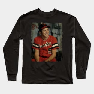 Brooks Robinson - Baltimore Orioles, 1972 Long Sleeve T-Shirt